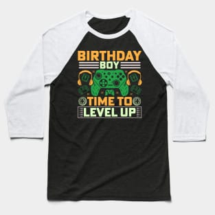 Birthday boy, time to level up Baseball T-Shirt